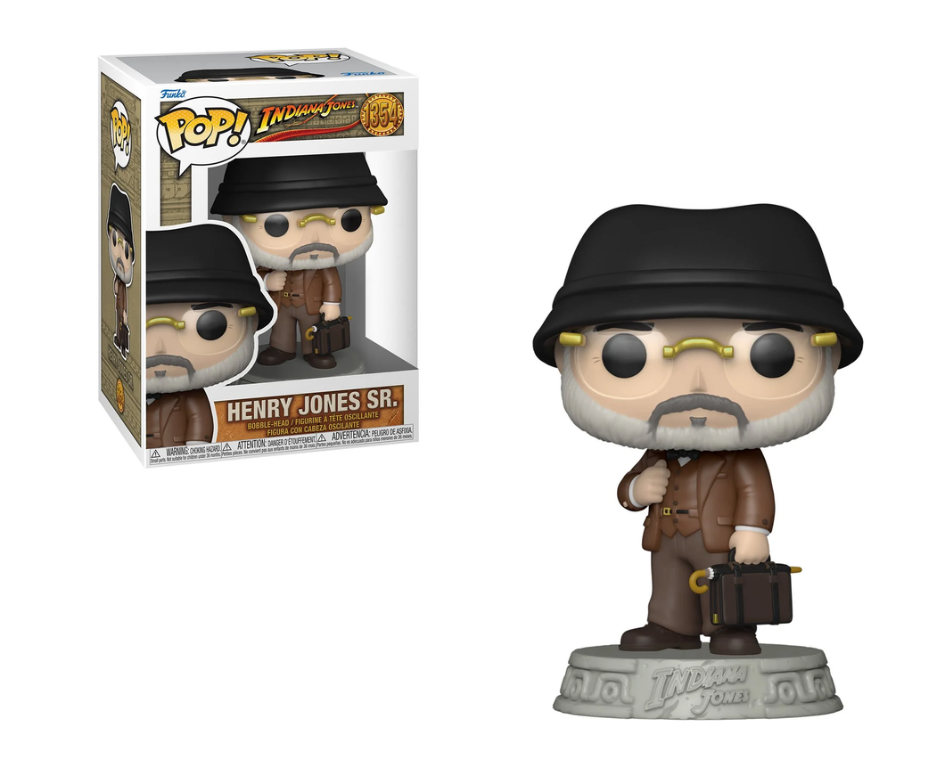 Funko Indiana Jones and the Last Crusade Henry Jones Sr. #1354