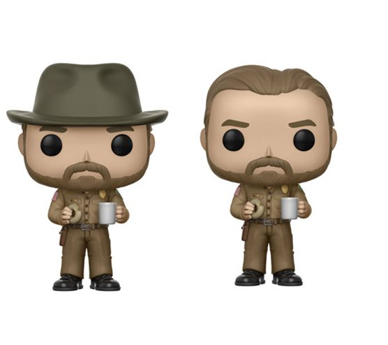 Funko Stranger Things Hopper w/Donut #512 - CHASE/COMMON BUNDLE