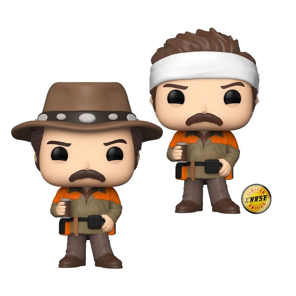 Funko Parks and Rec Hunter Ron - CHASE/COMMON BUNDLE #1150