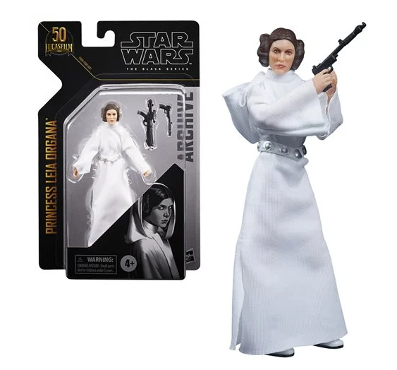 Star Wars 50th Anniversary Black Series Archive Princess Leia Organa