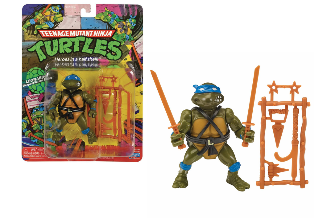 Teenage Mutant Ninja Turtles Classic Leonardo Action Figure