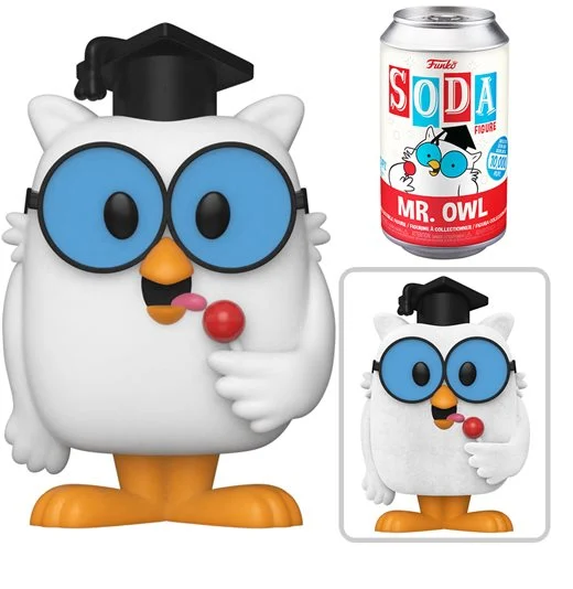 Funko Soda Pop Tootsie- Mr. Owl w/Chance at Chase 10K PC