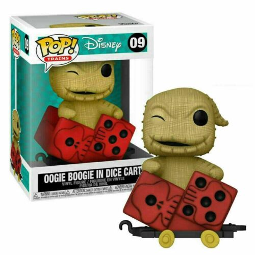 Funko Pop Trains Nightmare Before Christmas Oogie in Dice Cart #09