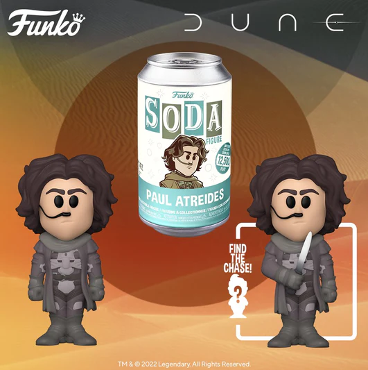 Funko Soda Dune Paul Atreides 12.5K PC w/Chance at Chase