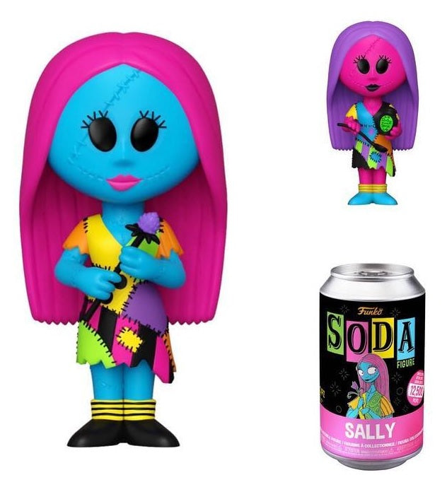 Funko Soda Pop Nightmare Before Christmas Sally Blacklight 12.5k PC - CHANCE AT CHASE