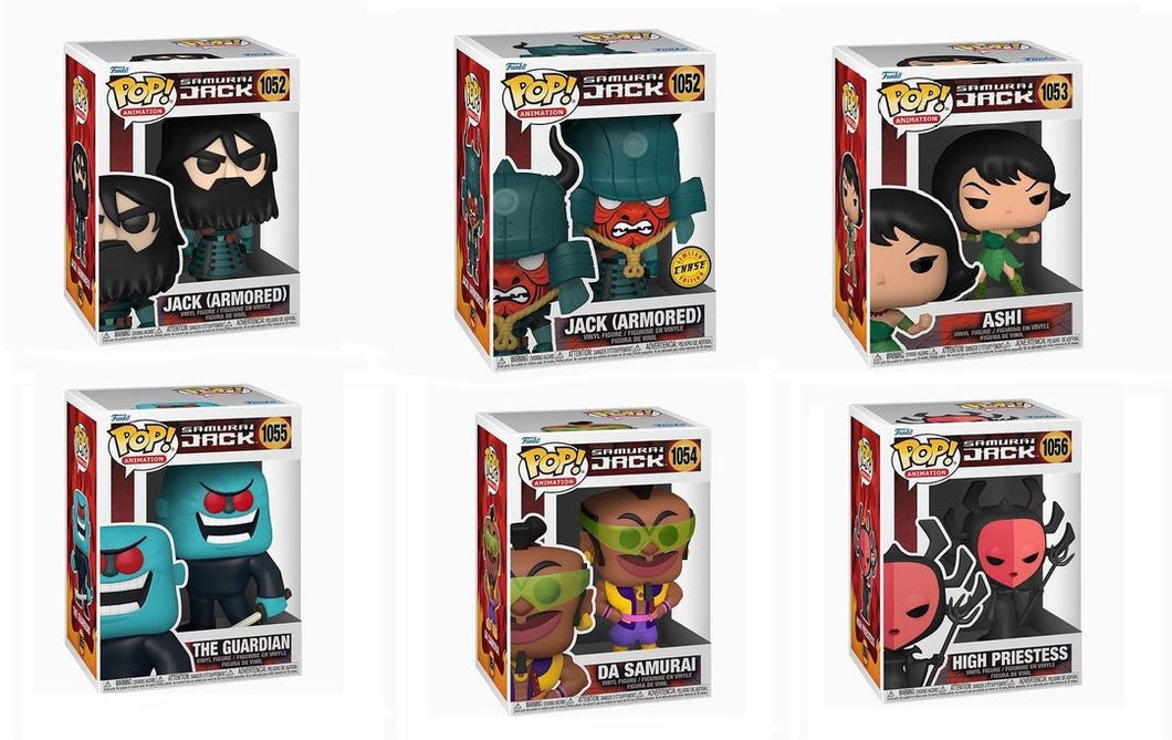 Funko Samurai Jack Bundle - CHASE INCLUDED