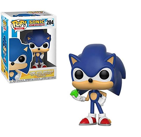 Funko Sonic the Hedgehog w/Emerald #284