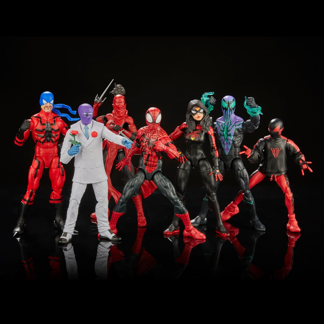 Marvel Legends Spider-Man Retro Wave 1 Bundle!