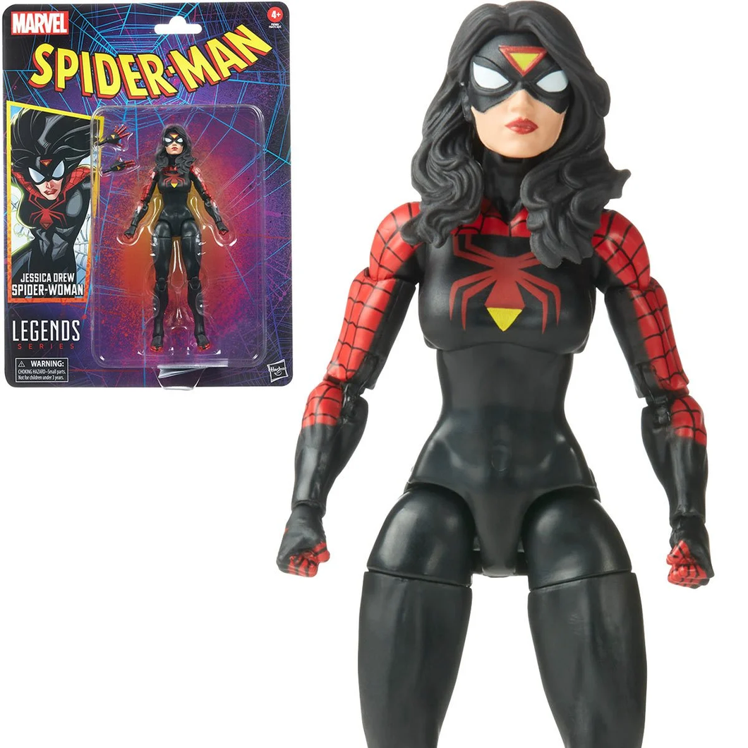 Marvel Legends Spider-Man Retro Jessica Drew Spider-Woman