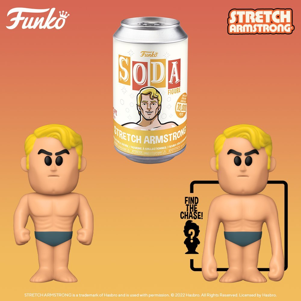 Funko Soda Stretch Armstrong 10K PC w/Chance at Chase