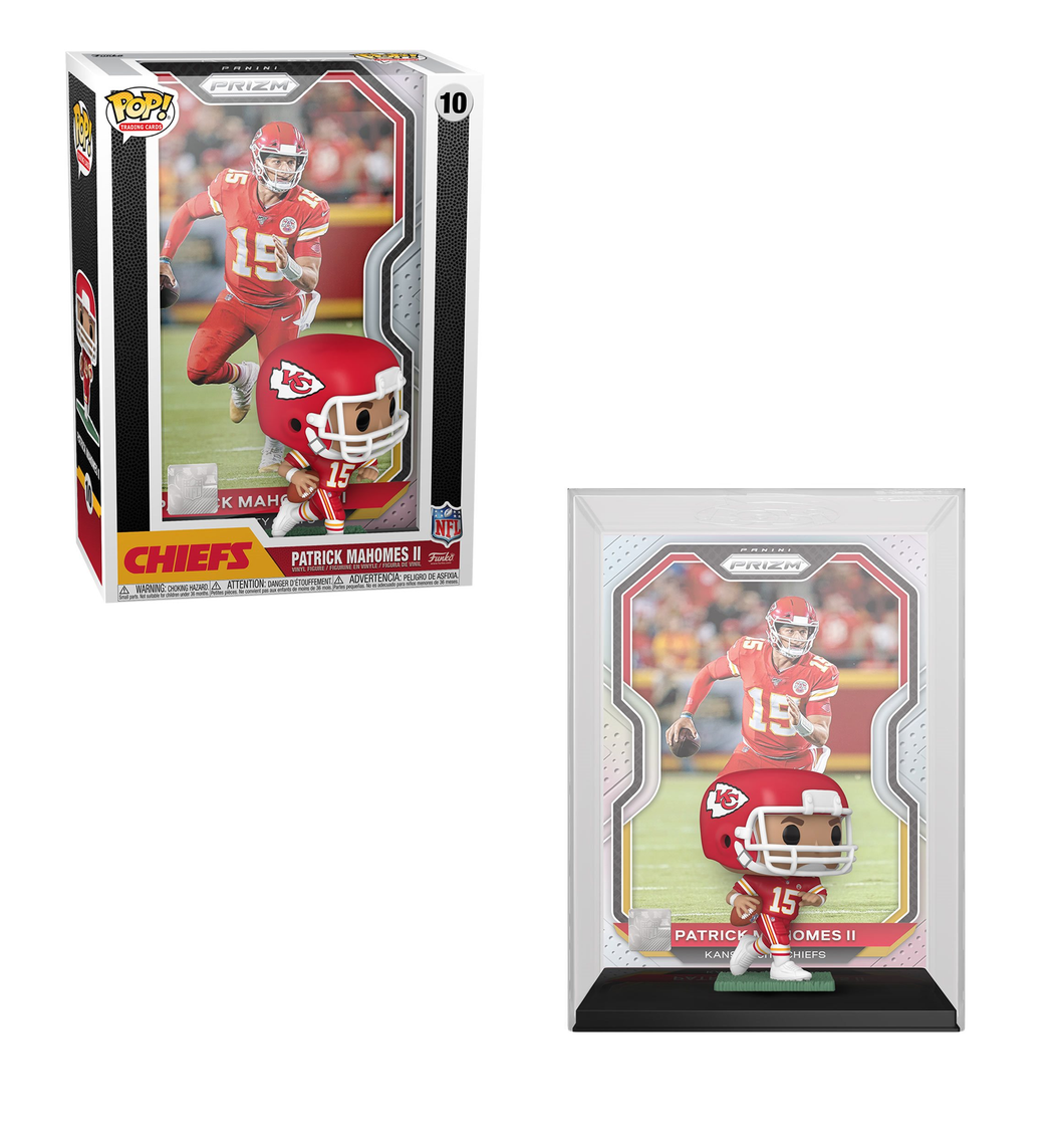 Funko Pop Trading Cards NFL Kansas City Chiefs Patrick Mahomes #10