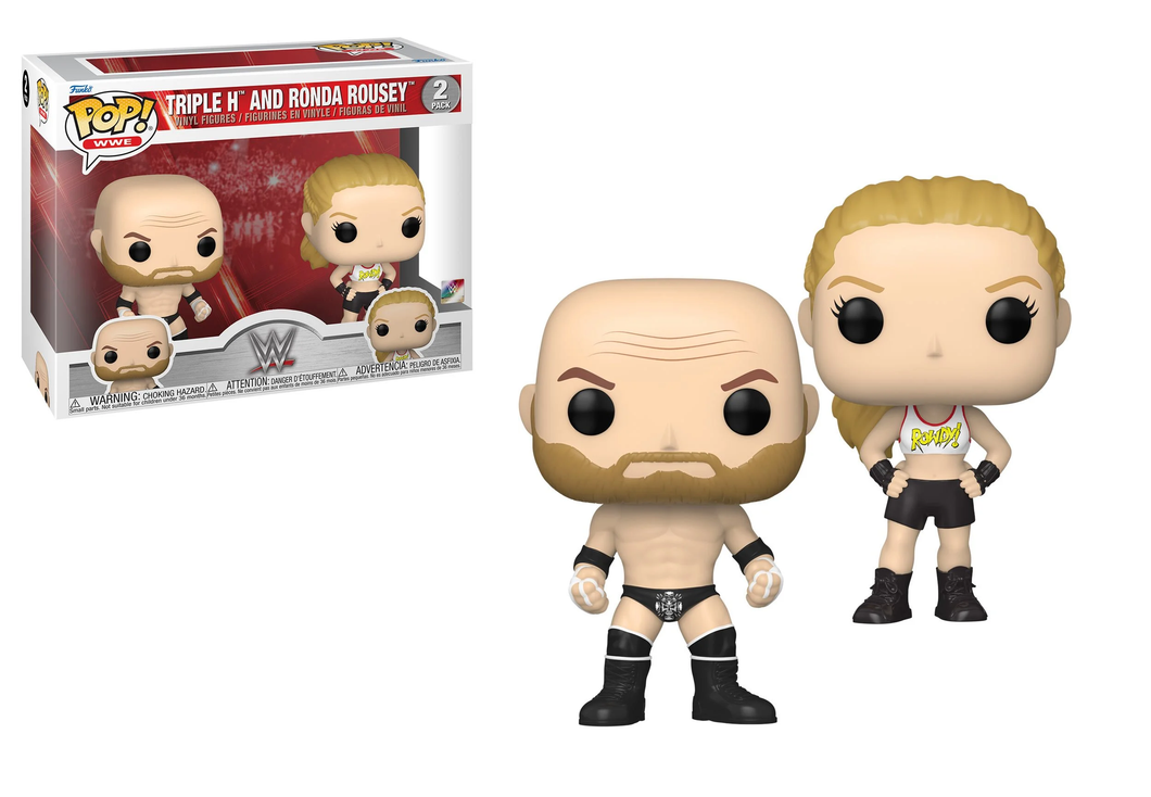 Funko WWE Triple H and Ronda Rousey 2-Pack