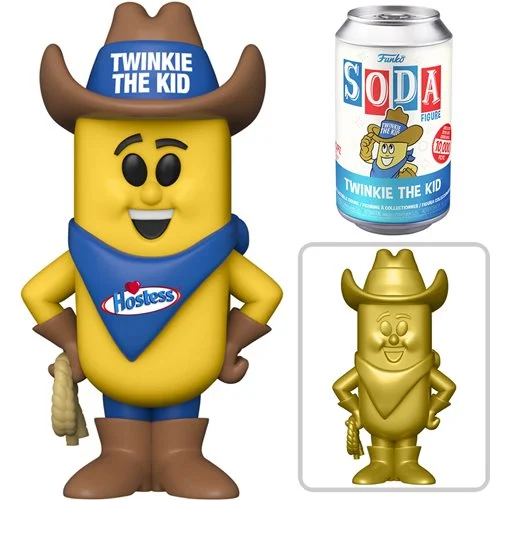 Funko Soda Pop Hostess- Twinkie the Kid w/Gold Chance at Chase 10K PC