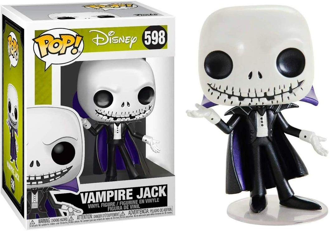 Funko Disney Nightmare Before Christmas Vampire Jack #598