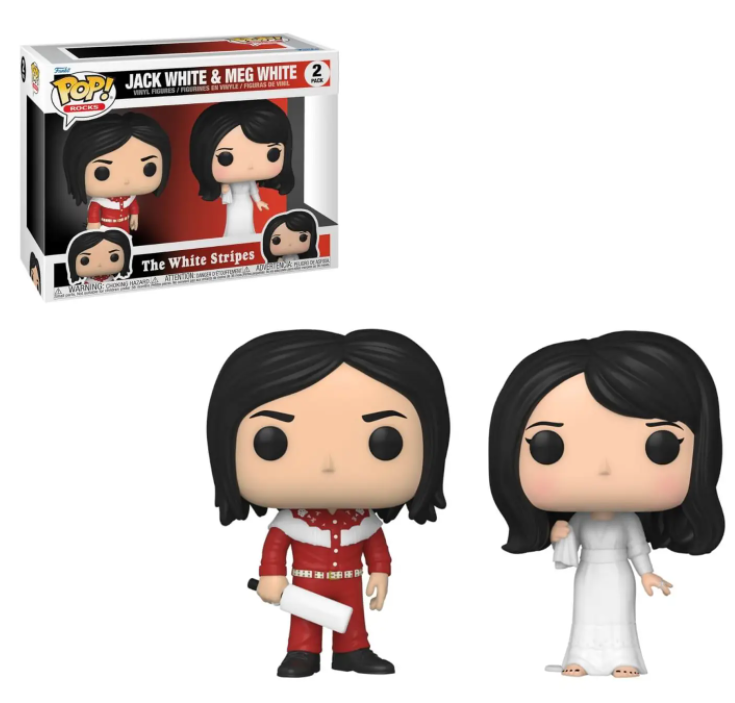 Funko The White Stripes Jack White and Meg White 2 Pack -