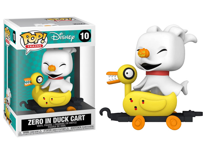 Funko Pop Trains Nightmare Before Christmas Zero in Duck Cart #10